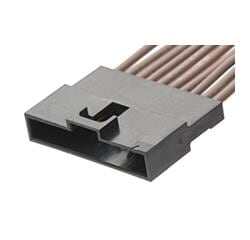 151098-0010[ 2mm Mgrid Plug Hsg SR PBT 10Ckt Blk]