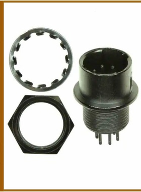 HR10A-7R-6PB(73)【CONN RCPT MALE 6POS SILVER SLDR】