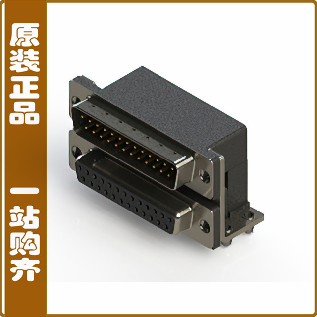 663-025-664-041【CONN D-SUB PLUG/RCPT 25P R/A SLD】