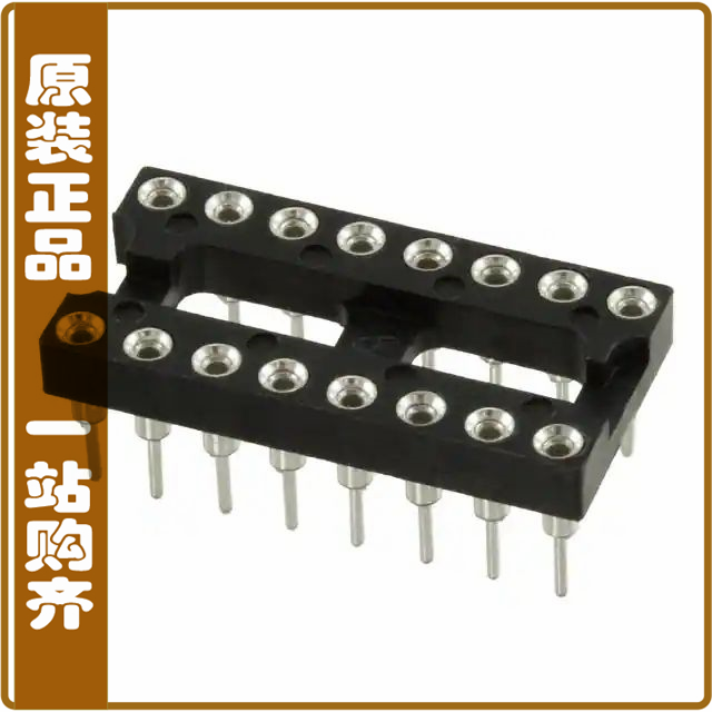 816-AG12D-ES-LF【CONN IC DIP SOCKET 16POS TIN】