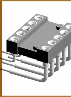 299-83-310-11-001101【CONN IC DIP SOCKET 10POS GOLD】