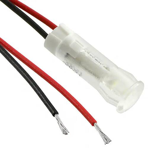 QS63XXW12【INDICATOR 6MM FIXED WHT 12V WIRE】