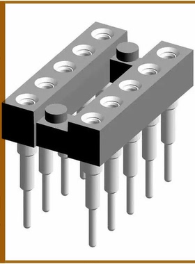 116-83-210-41-018101【CONN IC DIP SOCKET 10POS GOLD】