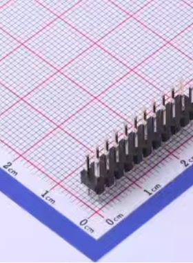 X6521WV-2x11H-C30D60 排针 2.54mm 2x11P 直插 方针 高镀金 抗氧