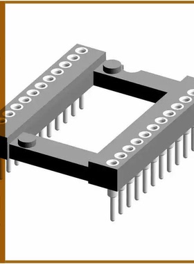 117-87-624-41-005101【CONN IC DIP SOCKET 24POS GOLD】