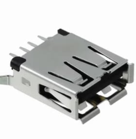 AMP泰科连接器 1734366-1 USB TYPE-A USB2 .0 现货