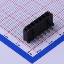 X3025WR-06-N0SN 线对板/线对线连接器 3mm 1x6P 弯插