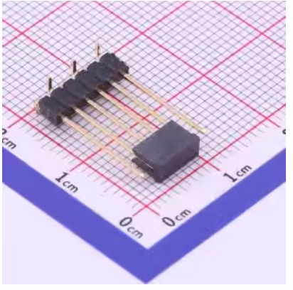 1215-2106G0M190CR01 排针 2mm 1x6P 立贴 方针 存储器
