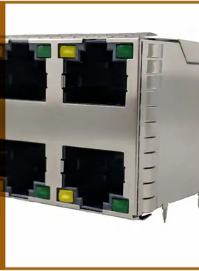RJE4W4887441【8P8C, RA, CAT5E, STACKED 2X2, WI】