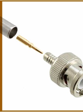 000-36775【CONN BNC PLUG STR 50 OHM CRIMP】