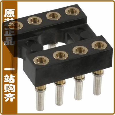 614-43-308-31-012000【CONN IC DIP SOCKET 8POS GOLD】