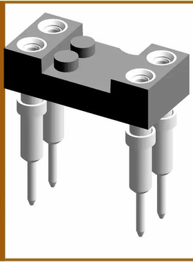 612-87-304-41-001101【CONN IC DIP SOCKET 4POS GOLD】