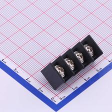 WJ25S-B-7.62-4P 栅栏式接线端子 7.62mm 每排P数:4 排数:1 直针