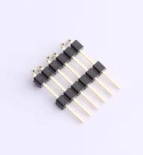 X6512WVS-06H-C60D48-E100R1 排针 间距:2.54mm SMD,P=2.54mm,卧