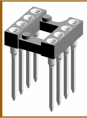 122-87-308-41-001101【CONN IC DIP SOCKET 8POS GOLD】