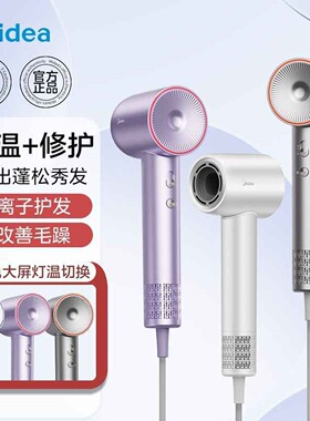 美的高速吹风机负离子家用护发大风力电吹风速干大功率风筒FG208