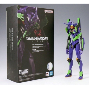 日版万代 ROBOT R魂初号机 新世纪福音战士 EVA TNT魂场限定 成品