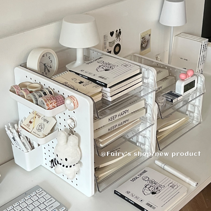 J人桌面好物!多功能收纳架