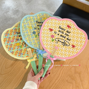 老式 外出儿童婴儿宝宝驱蚊手摇扇耐用 大蒲扇夏天手工芭蕉扇新中式