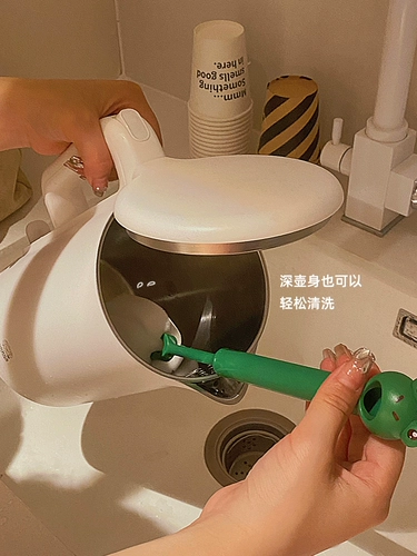 Гигиеническая бутылочка для кормления для домашнего использования, чайник со стаканом, поролоновая щетка