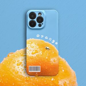 maomao原创 水果系列 橙子橘子 适用苹果iPhone15/14/13/12华为小米oppo等安卓型号 菲林插画手机硬壳