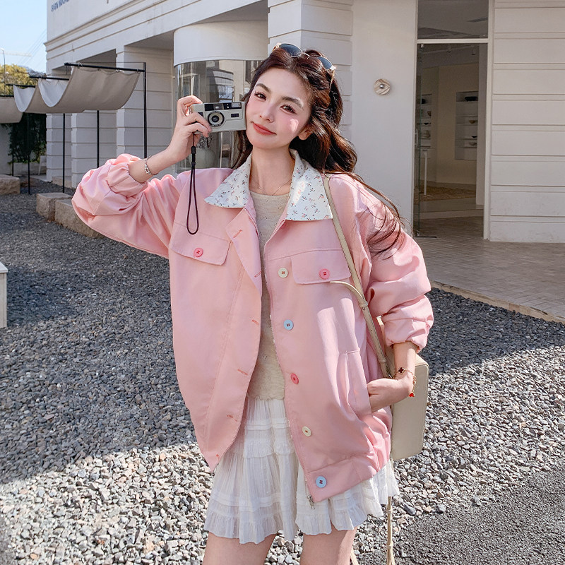 2026新款拼接夹克棒球服外套浙宝173-7301-p140k238，女装短外套，浙宝173（原浙宝279）