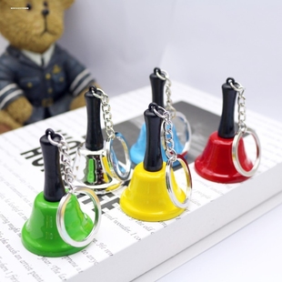 手摇铜铃铛响声大婴儿大号摇铃床头呼叫铃提醒铃上菜上课手动打铃