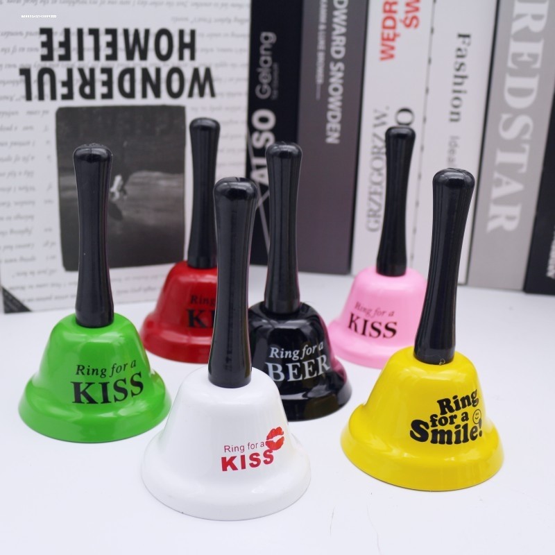 古典木柄大小号乐器小上下课手摇铃铛铜铃大课铃手工制作