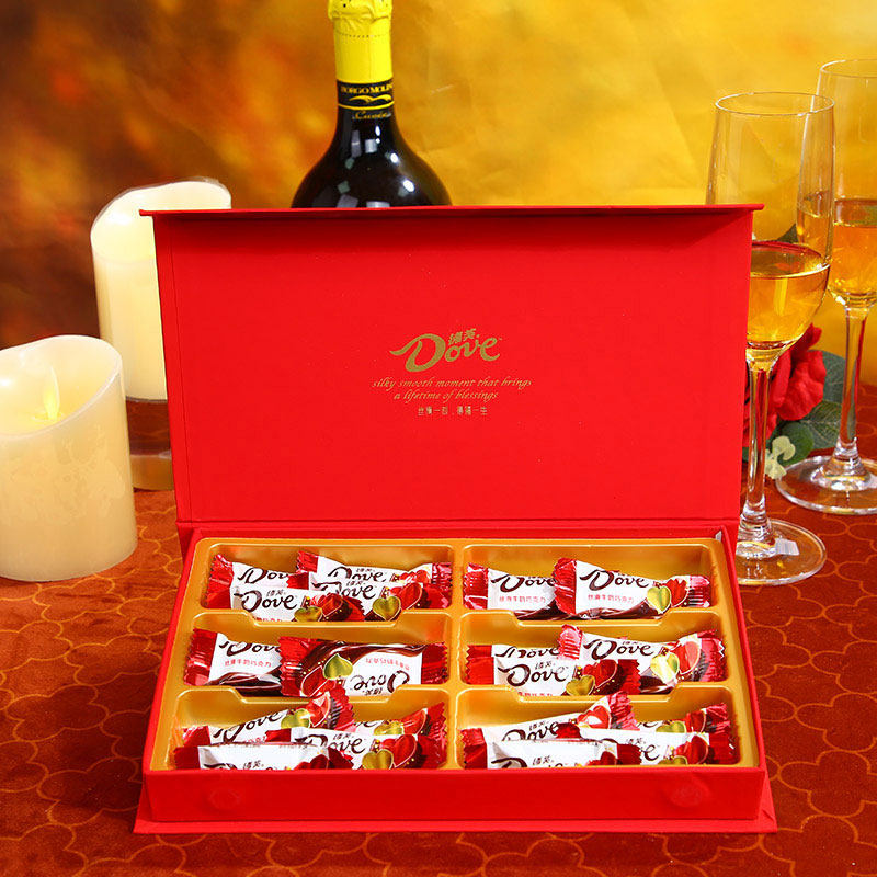 Dove dove chocolate Gift box packaging Girlfriend girl student originality heart-shaped festival birthday Wedding celebration gift giftin the Snacks/Nuts/Specialty , Chocolate , Milk chocolate  category - from Buy2taobao.com to provide professional Taobao agent buy service