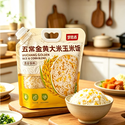 4.3斤五常产区优质大米+玉米粒