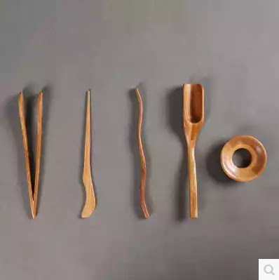 手工茶夹茶勺功夫茶具竹制