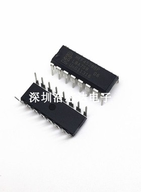 HEF4528BP CD4528双单稳态触发器IC 直插16脚 进口 全新