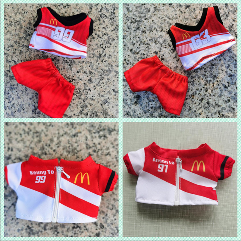 现货娃衣20cm同款篮球服套装