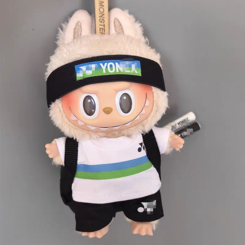 labubu羽毛球女孩运动装娃衣