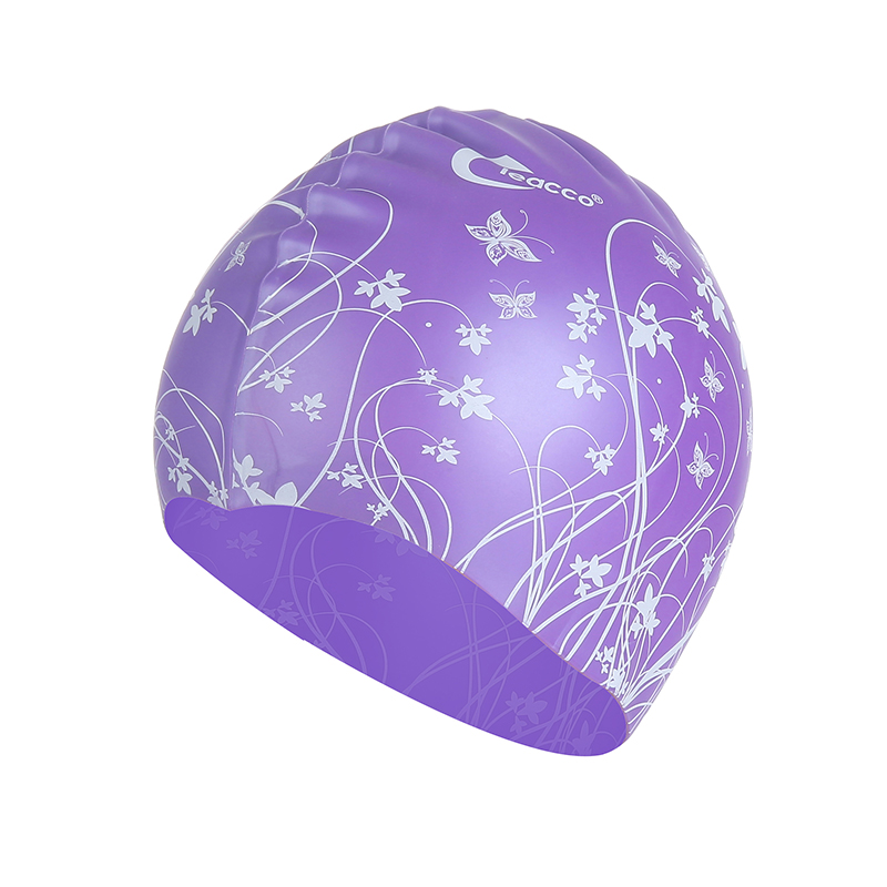 力酷泳帽男女长发防水游泳帽子