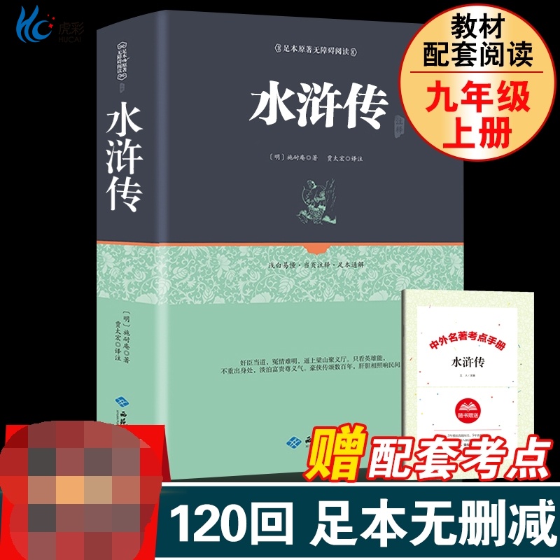水浒传施耐庵著原正版足