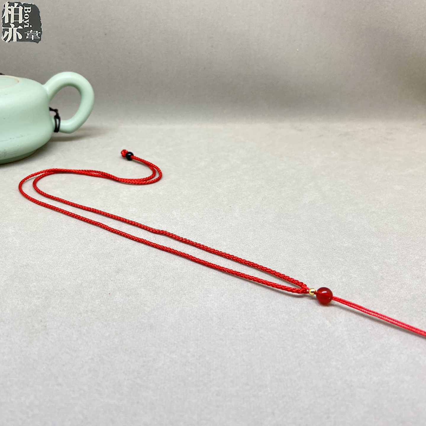 可调节简款玉佩吊坠挂绳玉坠绳