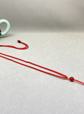 BOYI可调节简款玉佩吊坠挂绳手工编织玉坠项链绳批发男女款