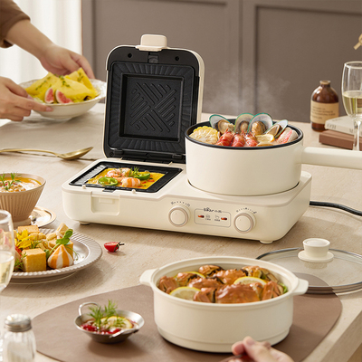 【好物体验】小熊多功能三明治早餐机DSL-L01H1