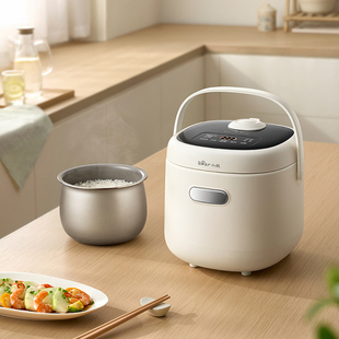 2人家用电饭煲 小熊0氟有钛陶瓷油迷你智能1 好物体验