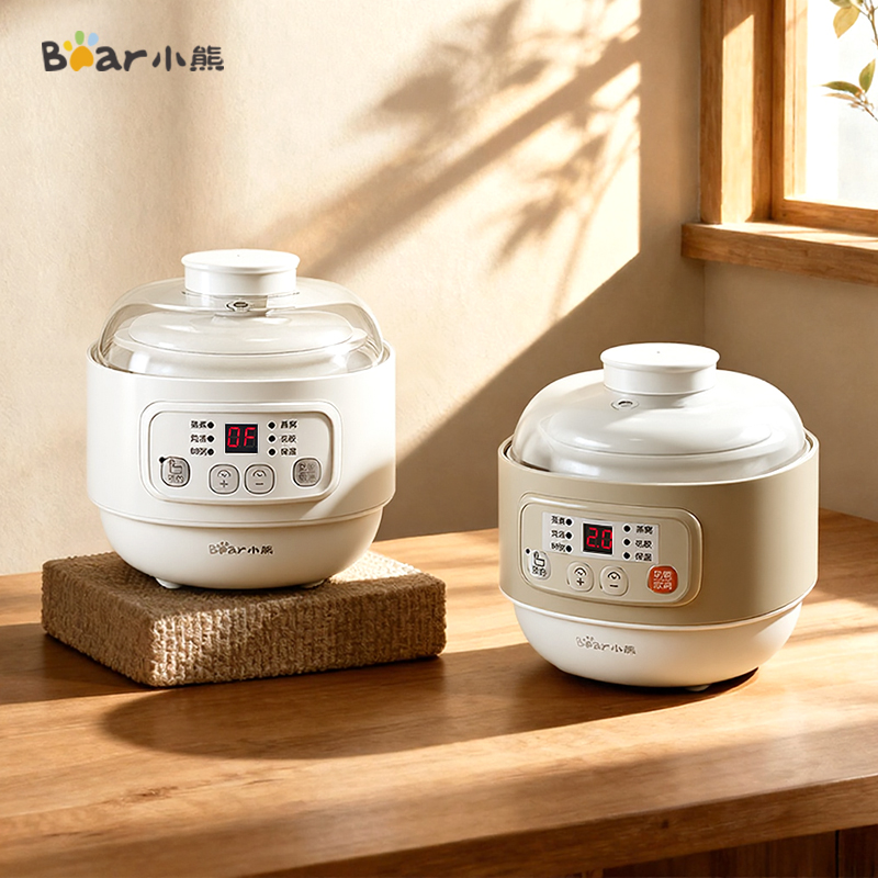 小熊炖盅预约多功能婴儿煲汤锅