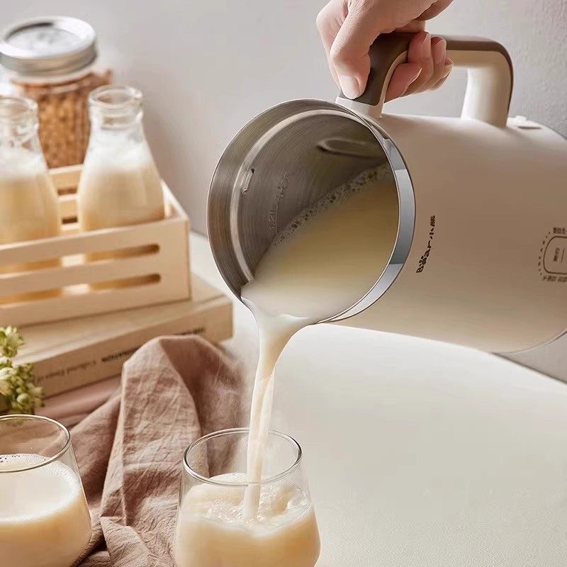 小熊豆浆机家用3-4人大容量全自动免过滤破壁多功能官方旗舰正品