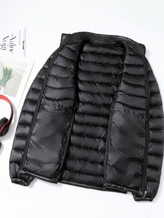 外套男反季 棉衣秋冬装 棉服 轻薄羽绒棉服中青年大码 棉袄男2025新款