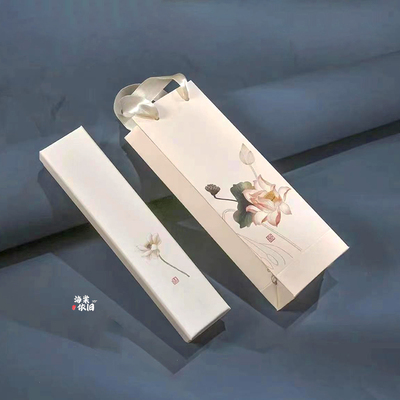 发簪礼盒纸质长礼盒古风