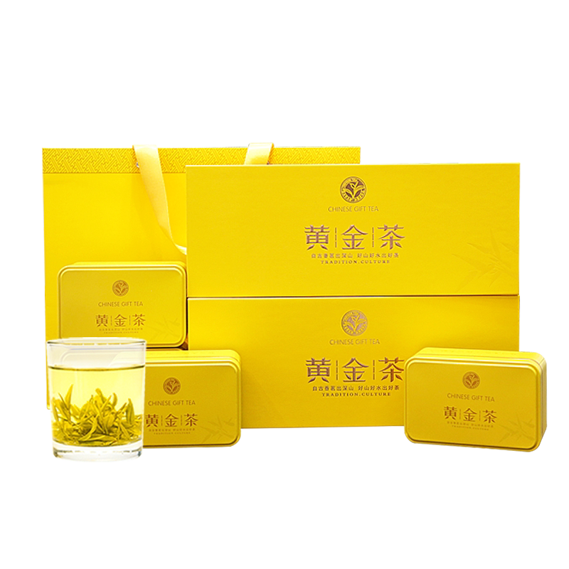 天目湖黄金芽礼盒装溧阳特产茶叶