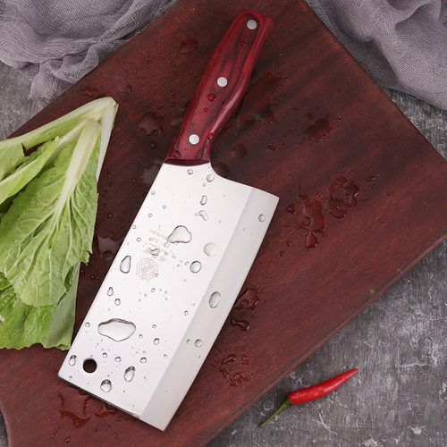 龙水邓家刀9铬家用切片刀官方