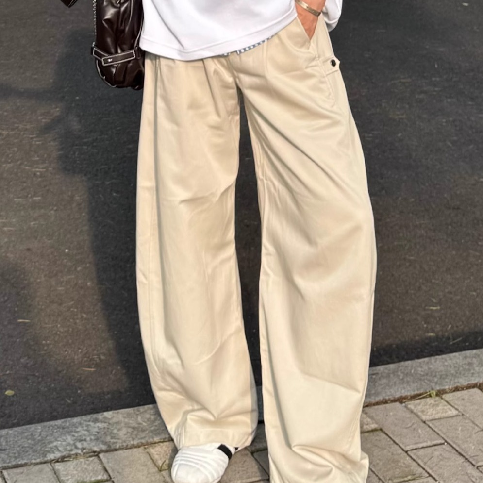 FreeVerse2025纽扣设计工装裤