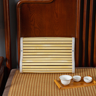 竹枕头波浪形竹条颈椎枕家用成人凉爽透气单人竹席枕夏天午睡凉枕