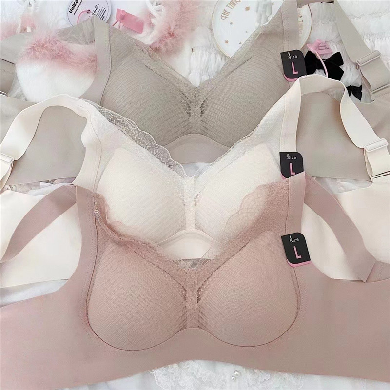 蜜桃家日式反重力乳胶无痕内衣背心式无钢圈薄款聚拢文胸,女士内衣/男士内衣/家居服,文胸,淘宝优惠券,粉丝福利购,淘宝优惠卷