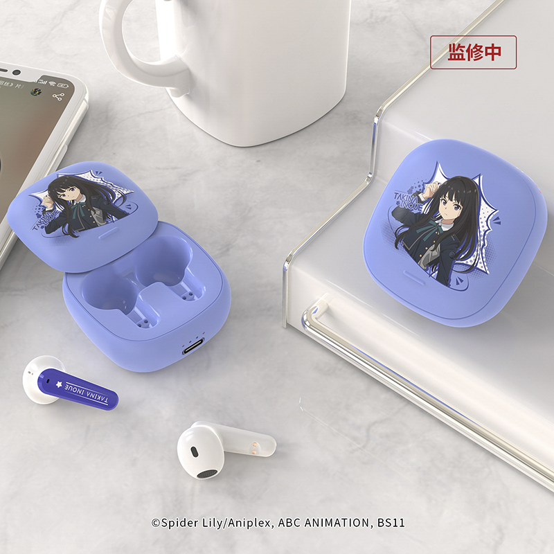 宅电舍莉可丽丝正版周边蓝牙耳机